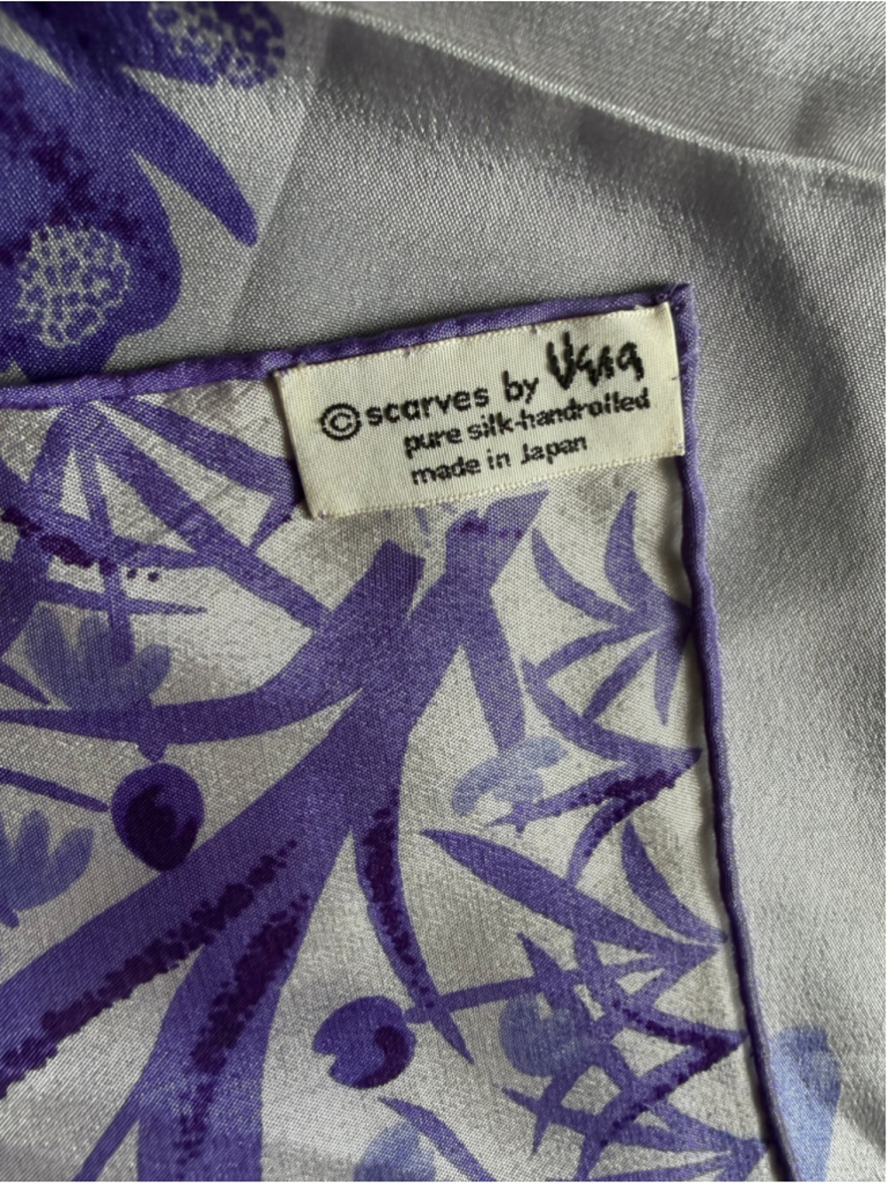 Vintage Vera Neumann Silk Scarf - Picture 6 of 8